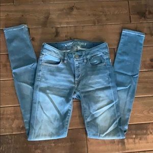 AMERICAN EAGLE JEGGINGS JEANS SIZE 2